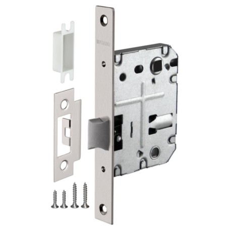 Sloped Fuaro Plastic P72-50 SN, matte chromium color