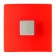 Handle Plastic 003 button, plastic, red