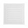 Ventilation grate "Space" RM1212, 125 x 125 mm, with a grid, metal, white