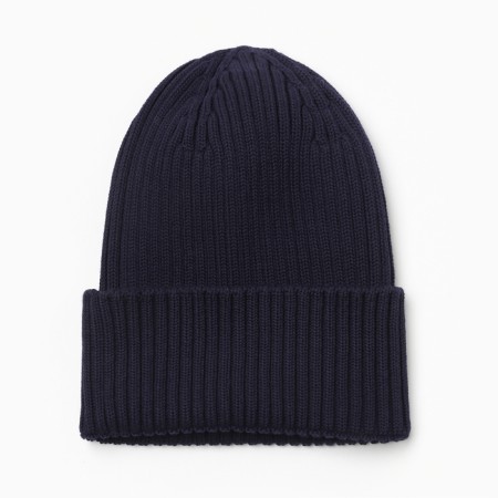 Baby hat, dark blue color, size 54-56 (7 months)-2