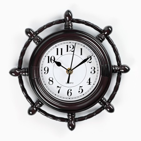 Wathered interior, sea "navigator", silent, D-24 cm, dial 15 cm