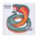 Paper Nev Line Fresco “Snake on White” 2 layers, 33x33, 20 pcs.