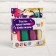 Set for children's modeling "Test-plastilin 4 colors with sparkles"