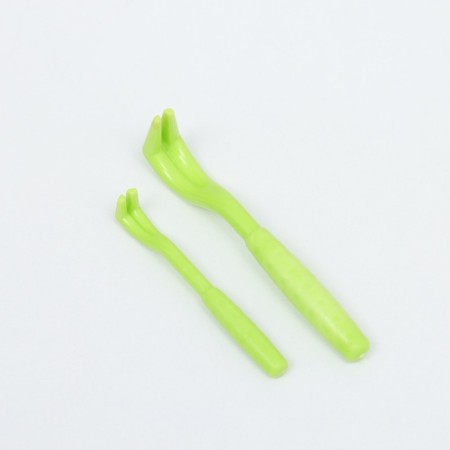 A set of ticks for ticks, 2 sizes, green-1