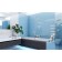 Lemark Atlantiss LM3225C bath mixer, single -leaf, tropical shower, built -in, chrome 9037