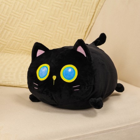 Soft toy "cat", 23 cm, black color-2