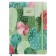 Notepad A5 96 sheets in a cage, cactus, solid cover, matte lamination, software, selective varnish, elastic band, liesse, block 70 g/m2