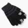 Male gloves, black/gray color, size 10