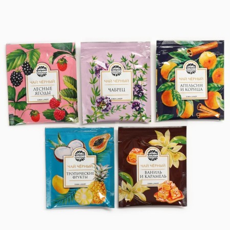 New Year! Packaged tea, in the “Gift” envelope, 5 pcs-1