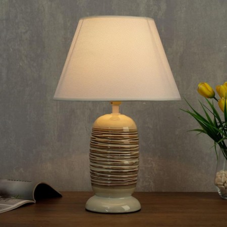 Table lamp 08948/1 E14 40W White-Cofa 25x25x38 cm Risalux-1