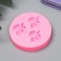 Mold Silicon "Strawberries" 3 subjects 1x5.4x5.4 cm