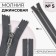 Metal zipper, No. 5, non -proceeding, automatic lock, 18 cm, gray/nickel color, price for 1 piece