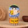 Domovaya Thomas "All the Blessings", on a barrel, 19x11x10 cm