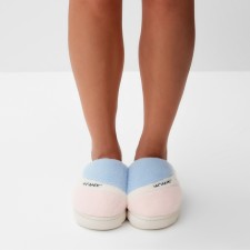 Women's slippers, size 38-39, pink. blue