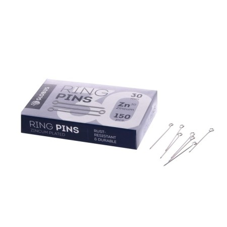 Pins with Globus's ears, 150 pcs., 30 mm-1