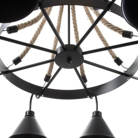 Chandelier 2737/8 E27 40W Black 88x88x60-100 cm-3