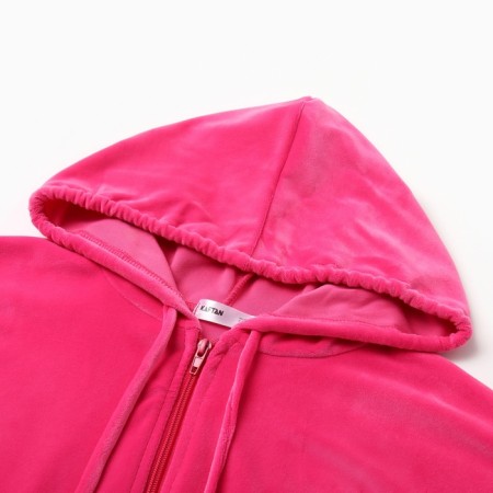 Women's costume (sweatshirt and trousers) KAFTAN PLUSHY p. 52-54, fuchsia-7