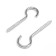 Boar-half-decisor, tundra, white zinc, 2.5x40 mm, 10 pcs