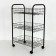 Joy Home carts, 3-tier, black