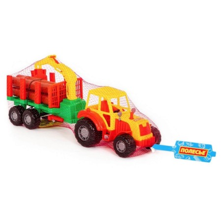 Tractor with a semi-trailer Lesovoz "Master"-4