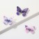Hairpins for hair butterfly "Little Joy", 3 pcs., 4.5 x 3.5 cm