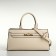 Women's bag with lightning, textura, average size, milk color