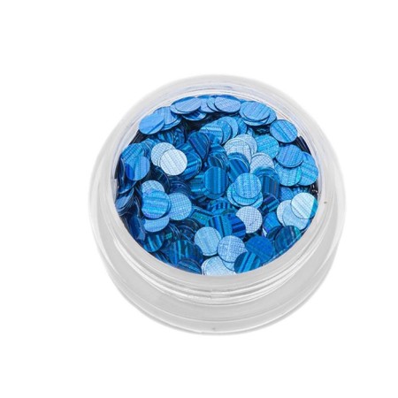 Sequins for TNL decor "Cat Eye", No. 3, blue