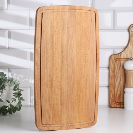 Large cutting board with bloodstream 400 × 230 mm, 12 mm