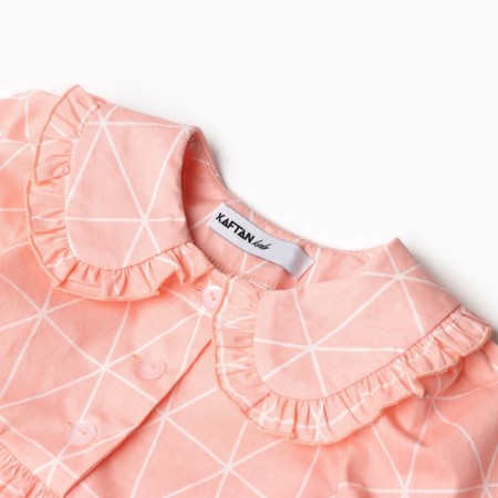 Baby dress with collar Kaftan "Rombic" R.30 (98-104 cm)-7