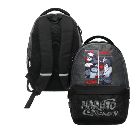 Youth backpack 45 x 29 x 13 cm, Seventeen, Naruto, Crim/Gray NTKB-UT2-5023