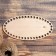 Harvesting "Oval", bottom plywood 3 mm, 20 × 10 cm, d = 8mm
