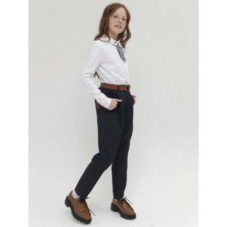Jumper for girls, height 158 ​​cm, white color-5