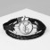 Male Bracelet “Attack” Scorpio, black color with silver, 20.5 cm
