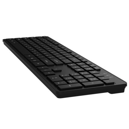 Maxvi KWS-01 keyboard, wireless, membrane, 104 clavat, USB, black-4