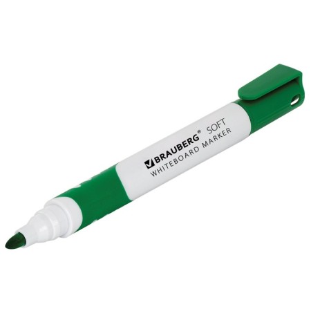 Brauberg Soft 5.0 mm marker, round, green-6