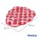 Matrax for swimming "Raspberry Sensation", 165 x 151 cm, 43396