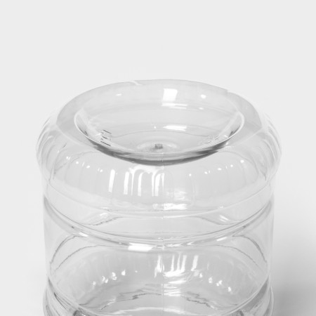 Bank for storage of products, plastic, 1.5 l, color mix-3