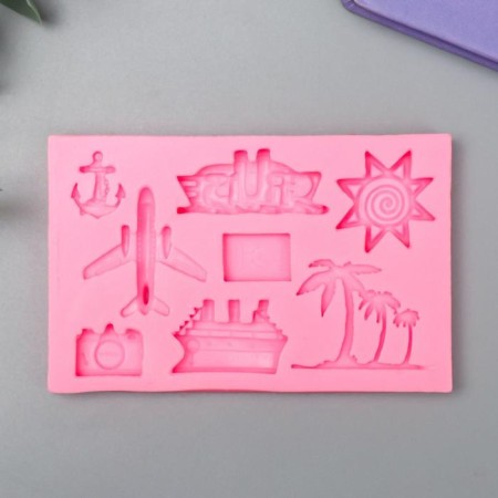 Mold Silicon "Transport and Rest" 8 items 1 6.3x9.8 cm
