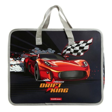 Folder with pens plastic A4, 330 x 260 x 60 mm, Erich Krause Drift King