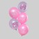 Shar Latex 12 "Happy Birthday, Daughter", Crystal, 25 pcs.