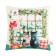Czech on the pillow of Ethel "Kitty", 40*40 cm, 100 p/e, velor