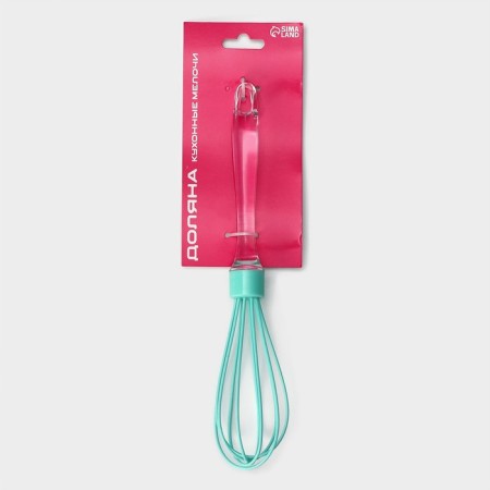 Vennese for whipping the share "ice", 25 cm, turquoise color-6