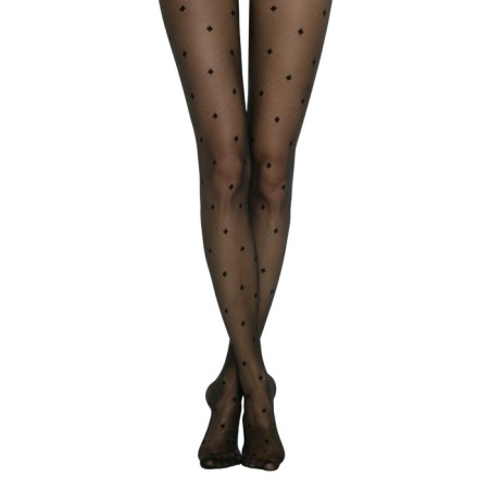 Women's tights Fantasy Shape, size 2, color Nero-1