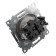 1-clavic switch with indicator, 250V, 10A, Stekker series Katrin, silver, GLS10-7101-03 1022442