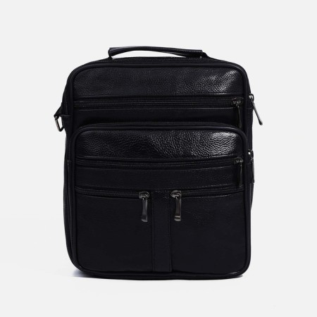 Male bag, black color-1