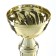 Cup 151C, award figure, gold, stand stone, 22 x 7 x 5 cm.