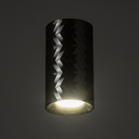 Lamp "Aster" GU10 black chrome 7.5x7.5x13 cm-2