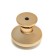 Cappio, RK101, d = 32 mm, plastic, color gold with a white insert