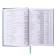 Leduced Diary A5, 160 sheets, Attomex. Orion, solid boumvinyl cover with foam rubber, liesse, block 70 g/m2, green