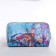 Cosmetic bag with lightning, blue/multi -colored color